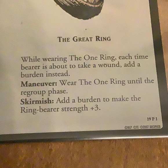 The Lord of the Rings TCG The One Ring - Picture 2 of 3